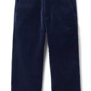 Janie and Jack Blue Velvet Casual Bottoms